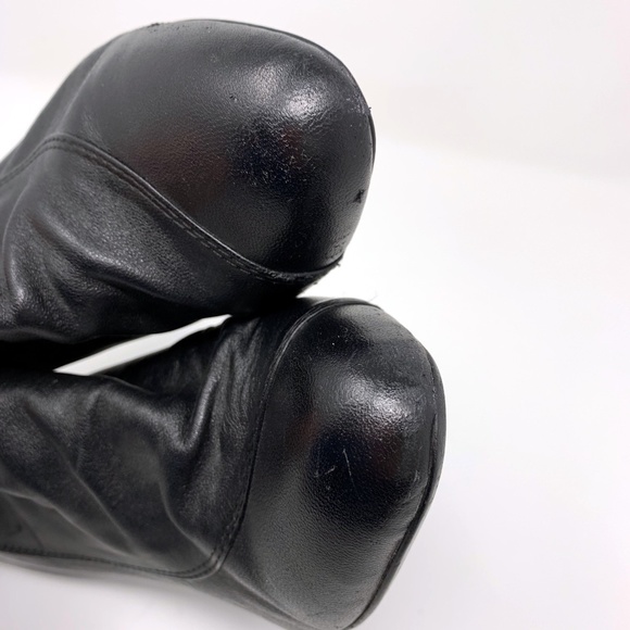 Express Women's Black Faux Leather Booties 8.5 - Picture 7 of 7